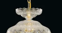 Lampa z ciętego szkła krzyształowego EL681105
