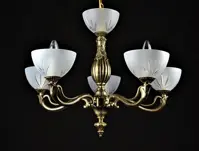 Żyrandol mosiężny LW214051200G