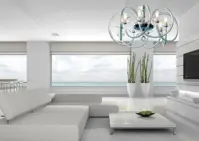Designerski żyrandol Tourbillon 8/I. Ni