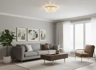 Lampa przy suficie koszyk L226CLN