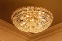 Lampa sufitowa kryształowa PS062KZ*