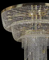 Lampa spiralna kryształowa L431CLN