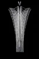 Lampa spiralna kryształowa L444CLN