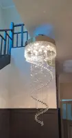 Lampa spiralna kryształowa TX505000010