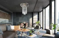 Lampa spiralna kryształowa TX560400012