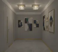 Lampa sufitowa kwadratowa TX321000804