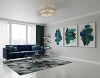 Lampa sufitowa kwadratowa TX321000812