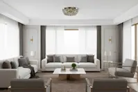 Lampa przy suficie koszyk L207CLN