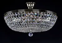 Lampa sufitowa koszyk L208CE - Srebrny