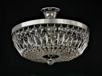 Lampa sufitowa koszyk LW011060100G - Srebrny