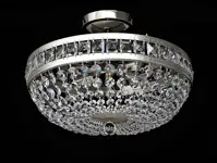 Lampa sufitowa koszyk LW014060100G - Srebrny