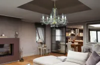 Żyrandol kryształowe L085CL do salonu