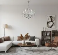 Żyrandol kryształowy EL110604oPB