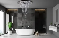 Designerska lampa sufitowa LV076