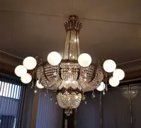 Żyrandol kryształowy L16001CLN