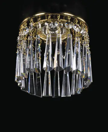 Oprawa wpuszczana kryształowa B498CLN