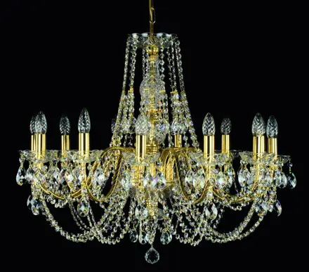 Żyrandol z ramionami metalu L184CE