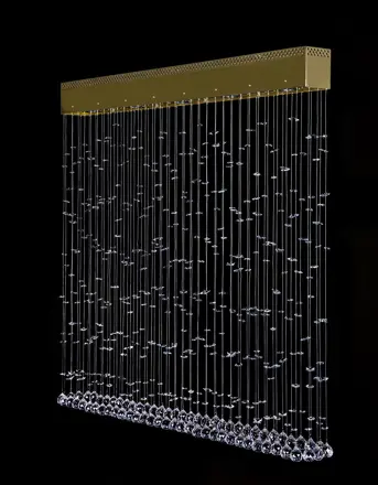 Lampa sufitowa kwadratowa L441CLN