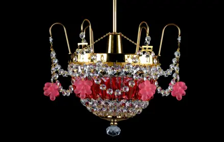 Żyrandol - winogron AL136