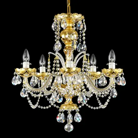 Żyrandol malowany AL117