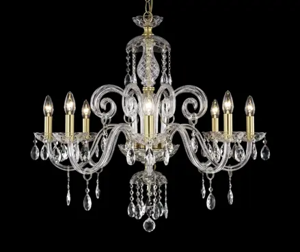 Nowoczesny żyrandol kryształowy ATCH08K