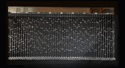 Lampa sufitowa kwadratowa L441CEATYPNi