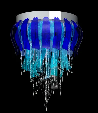 Designerska lampa sufitowa LV073