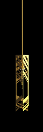 Designerska lampa sufitowa LV095