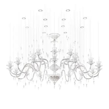 Designerska lampa wisząca EL-IL-crys