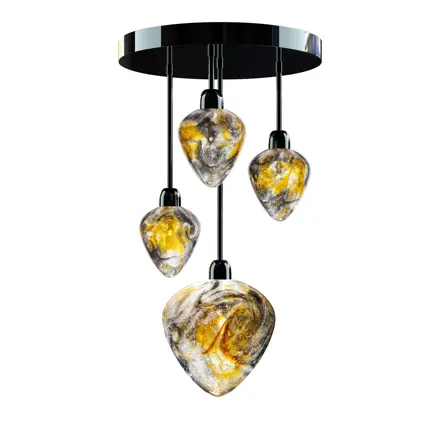 Nowoczesna lampa wisząca ELA02Yellow