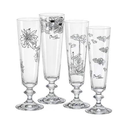 Kieliszki do wina musującego zestaw 4 szt.CR404121734