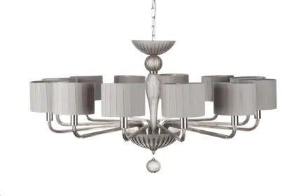 Designerski żyrandol EL2271200SNDSMOKE