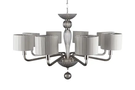 Designerski żyrandol EL227800SNDSMOKE