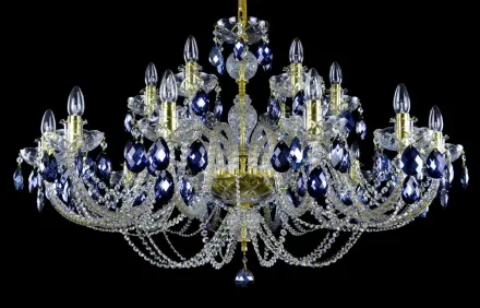 Żyrandol kolorowy LW166182230G color