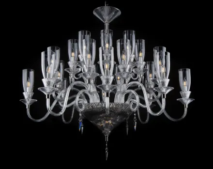 Żyrandol Baccarat style EL67724+203T1