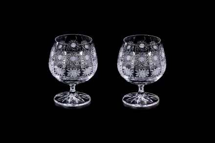 Szklanki do rumu cięte zestaw 2 szt. 12010-250ml