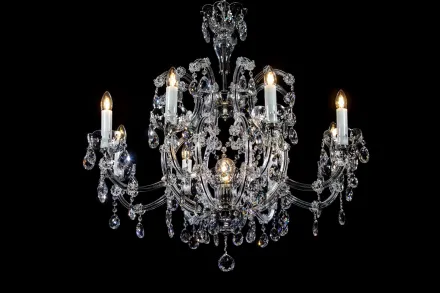 Żyrandol Maria Teresa BXL10908N209black
