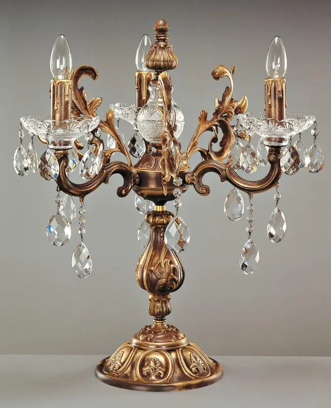 Lampa stołowa mosiężna ES852301PT