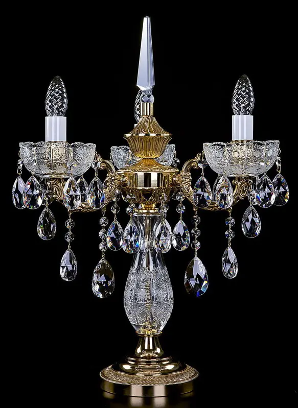 Lampa stołowa mosiężna S310CLN