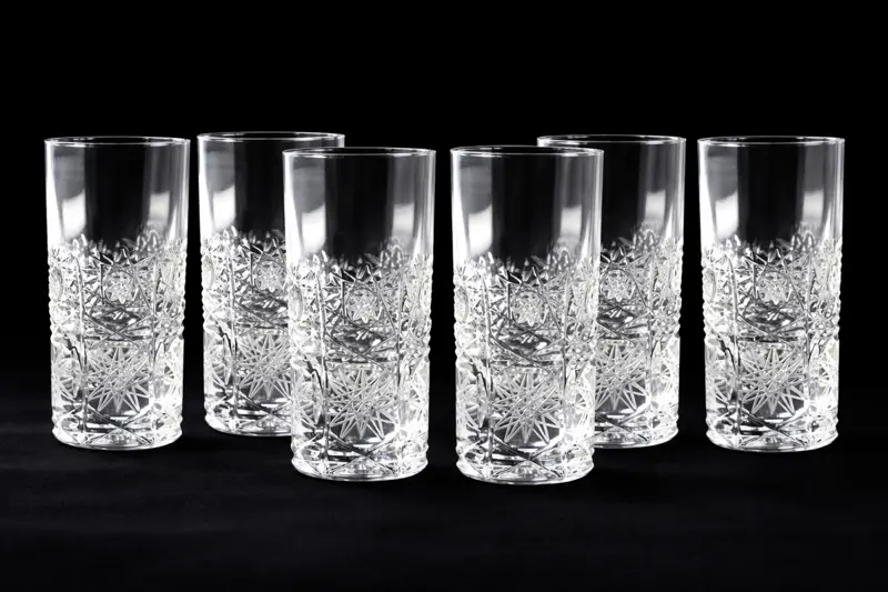 Szklanki szlifowane 6 szt. 50 ml BLPK500