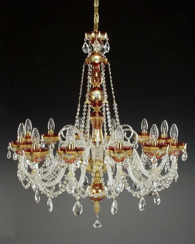 Żyrandol ekskluzywny malowany AL106