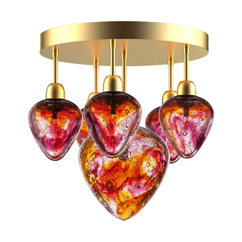 Nowoczesna lampa wisząca ELA03Red Nowoczesna lampa wisząca ELA03Red