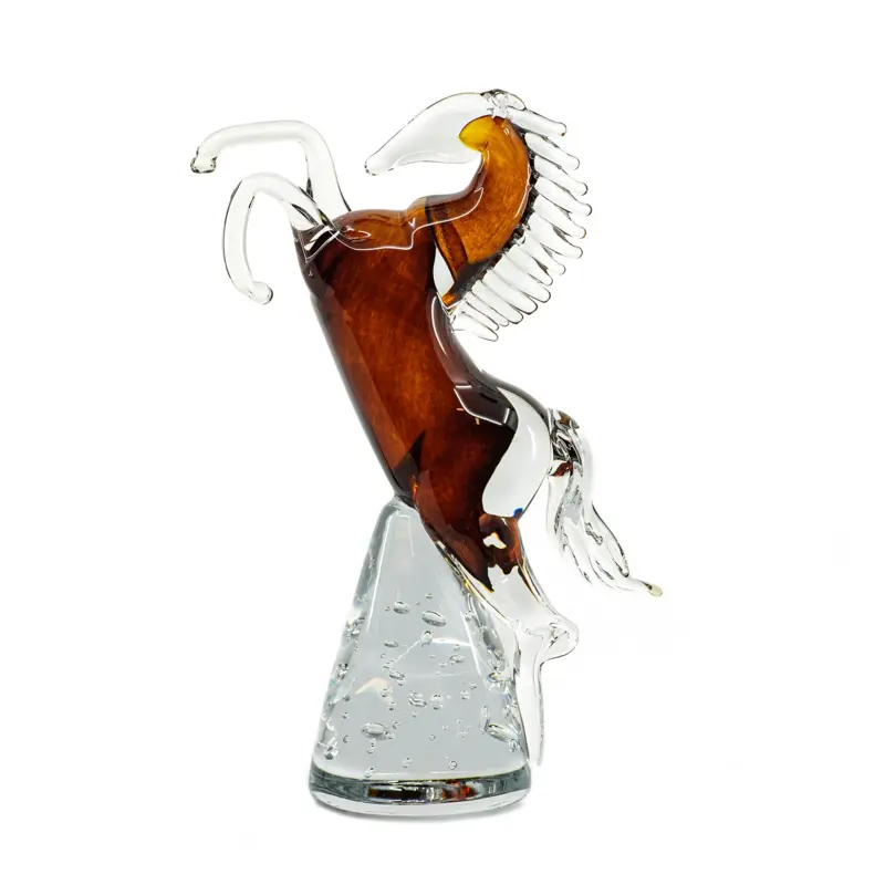 Szklana figurka - koń  JA/KUP/HN