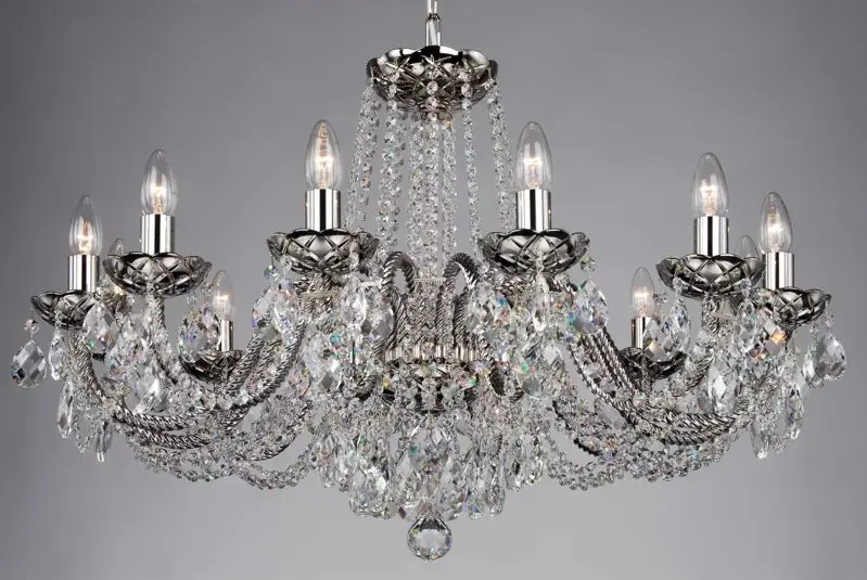 Żyrandol kryształowy LLCH12-COATED-CRYSTAL-NBNSNi Żyrandol kryształowy LLCH12-COATED-CRYSTAL-NBNSNi