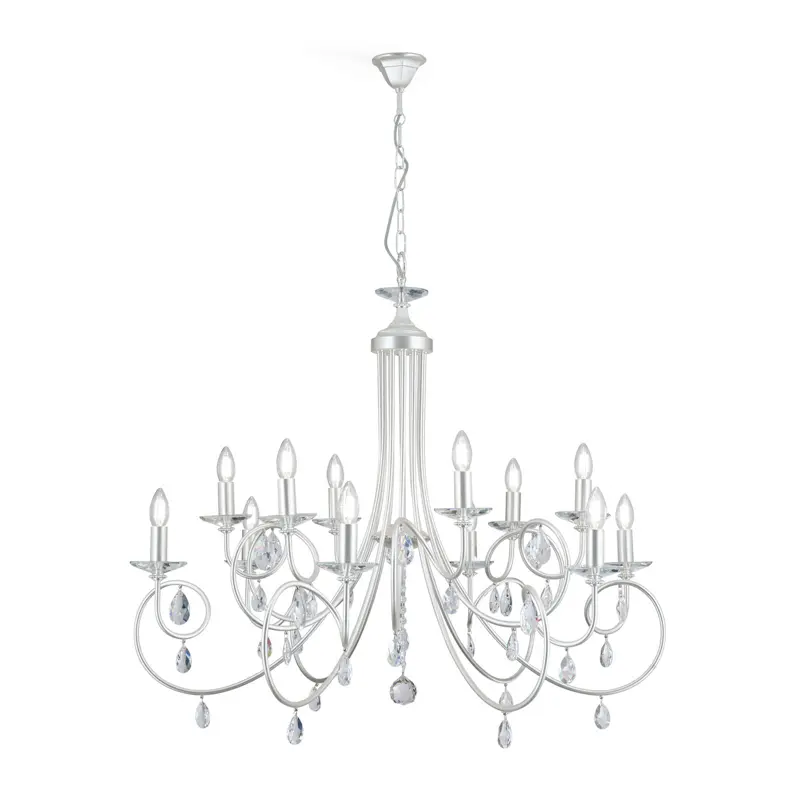 Żyrandol z ramionami z metalu OLU16706+6