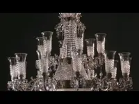 Żyrandol mosiężny ekskluzywny L16002CLN