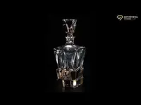Karafka szklana BG26107-zlota
