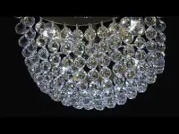 Lampa sufitowa kwadratowa L245CLN