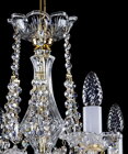  Cut glass crystal chandelier  L019CE - detail 