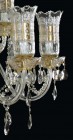 Cut Glass Crystal Chandelier EL6861202T  - candle detail